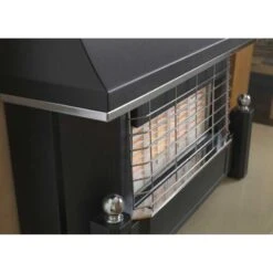 Valor Helmsley Radiant Outset Gas Fire - Electronic - Black - 0534781 -Dimplexs Zone valor 0534781 helmsley radiant gas fire lifestyle2 1
