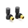 Essential Anthracite Angled Radiator Valves - NTHRVANG -Dimplexs Zone valve 3
