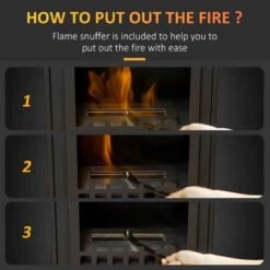 HOMCOM Bioethanol Fireplace Heater - Black - 820-329V00BK -Dimplexs Zone vq220818affecd99f.jpg