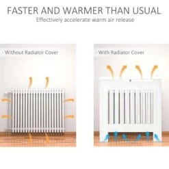 HOMCOM Vertical Slatted Radiator Cover - White - 820-106 -Dimplexs Zone vx711a17dc4c23a3f.jpg