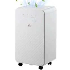 HOMCOM 12L Portable Dehumidifier With Air Purifier Filter - White - 821-027V71WT -Dimplexs Zone wjjea518a831ce8fc.jpg