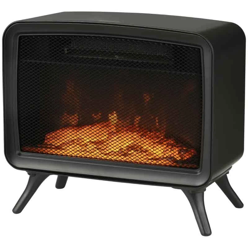 HOMCOM Electric Stove Fire - Black - 820-353V70BK 9 HOMCOM Electric Stove Fire - Black - 820-353V70BK - Image 7