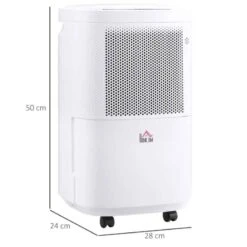 HOMCOM 10L Smart App Control Dehumidifier - White - 821-023V70WT -Dimplexs Zone x6da121833c345a6b.jpg