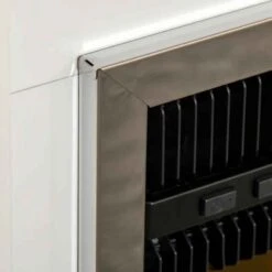 HOMCOM Electric Fire & Fireplace Suite With Remote - White - 820-194V70 -Dimplexs Zone y7i3d617ea4b8a066.jpg